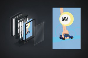 Vertical Billboard - Mock Up2